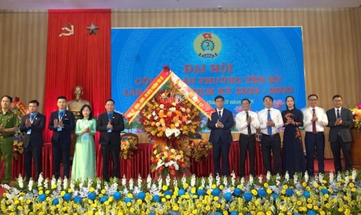 Đại hội lần thứ nhất, nhiệm kỳ 2025 - 2030 Công đoàn phường Yên Sở đánh dấu giai đoạn phát triển mới của phong trào công nhân, viên chức, lao động. Ảnh: Ngọc Ánh
