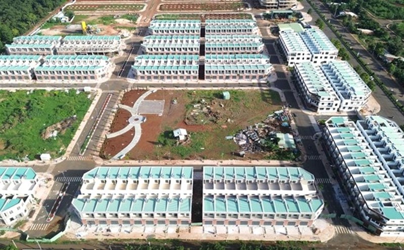 Social housing project in Bao Vinh ward, Dong Nai province. Documentary photo: HAC