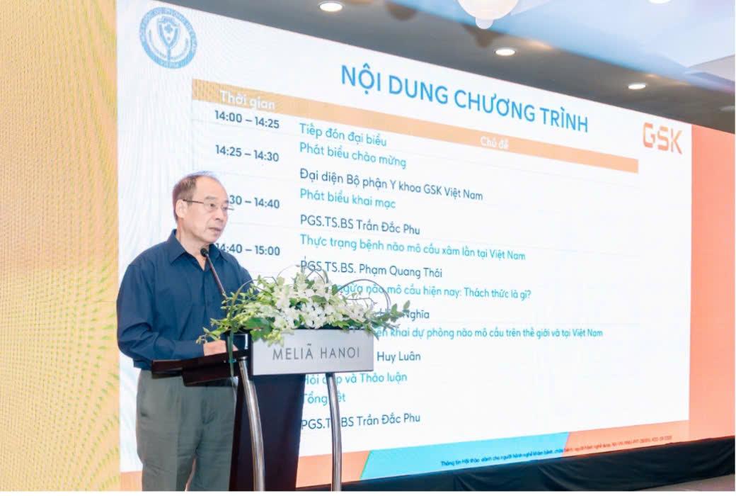 PGS.TS.BS. Tran Dac Phu nhan manh tam quan trong cua viec chu dong chung ngua nao mo cau