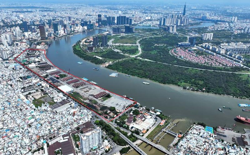 Ho Chi Minh City will expand the Ho Chi Minh Museum to the entire Nha Rong - Khanh Hoi Port Area. Photo: Anh Tu