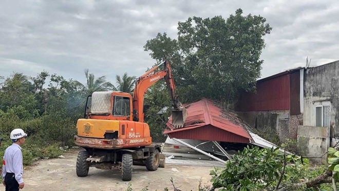 Tiếp tục cưỡng chế thu hồi đất cho dự án khu đô thị mới ở Hải Phòng