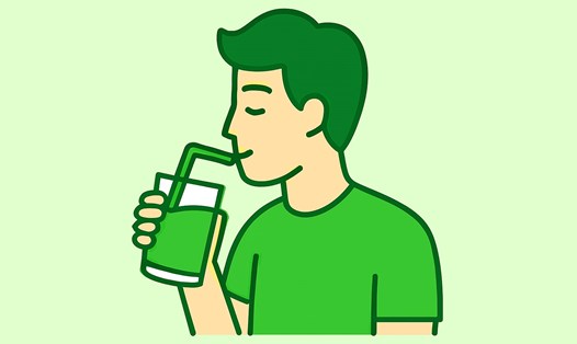 Mách bạn một loại nước thải độc gan vô cùng hiệu quả. Đồ họa: Hương Giang