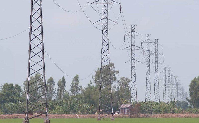 Over 40 billion VND to relocate 6 220kV power poles that hinder the progress of the expressway in Can Tho