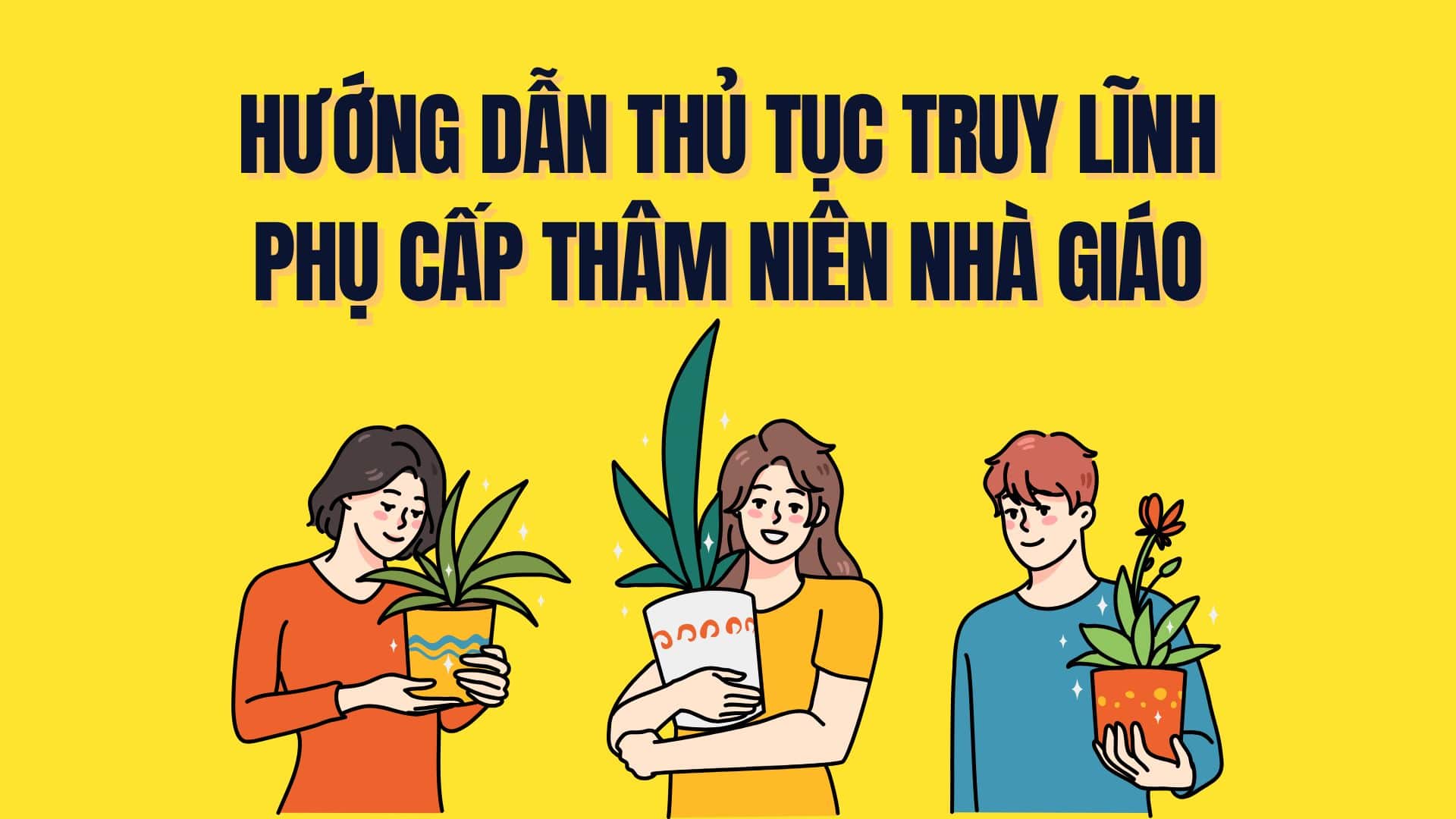 The Ministry of Education guides the procedures for collecting seniority allowances for teachers. Graphics: Tra My