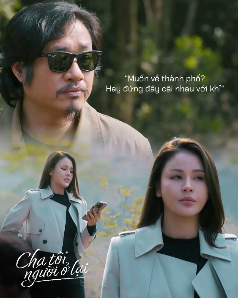 Hai dien vien duoc khen ngoi khi hop tac o phim Cha toi, nguoi o lai. Anh: VFC