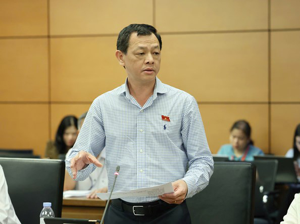 Dai bieu Nguyen Tri Thuc (doan DBQH TP.HCM). Anh: Quochoi.vn