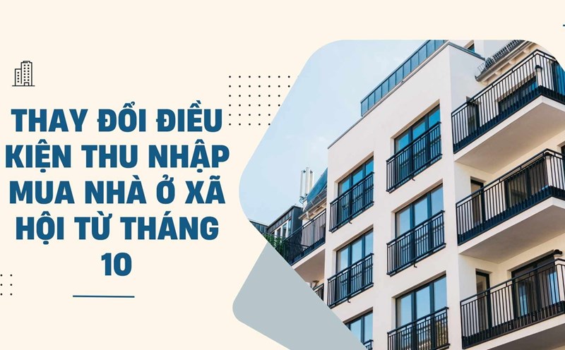 Changes in income conditions for purchasing social housing from October