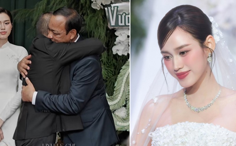 Miss Do Thi Ha's wedding. Photo: Le Chi Linh