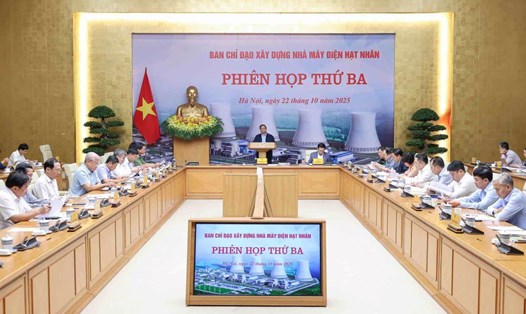 Thủ tướng Chính phủ chỉ đạo thúc đẩy đàm phán xây dựng nhà máy điện hạt nhân theo nguyên tắc lợi ích hài hòa, rủi ro chia sẻ. Ảnh: VGP