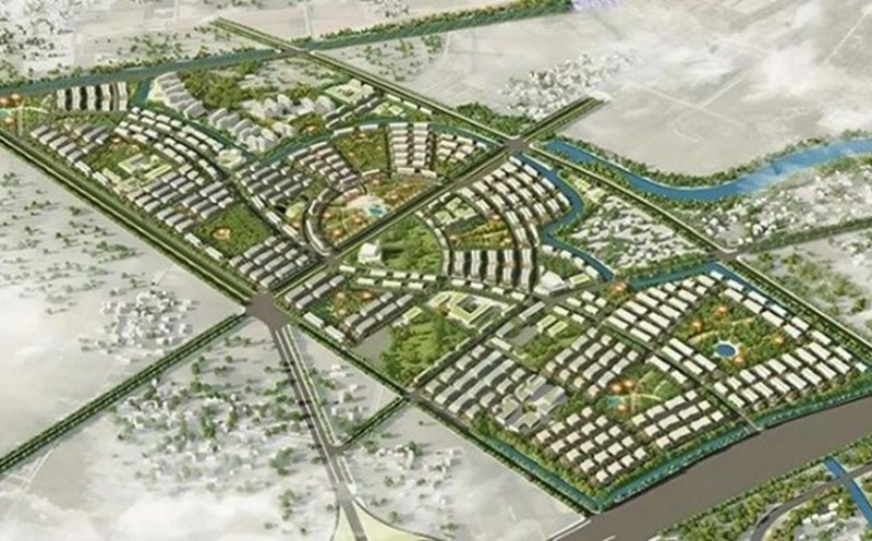 Perspective of Duong Kinh - Kien Thuy New Urban Area. Photo: Hai Phong Department of Construction