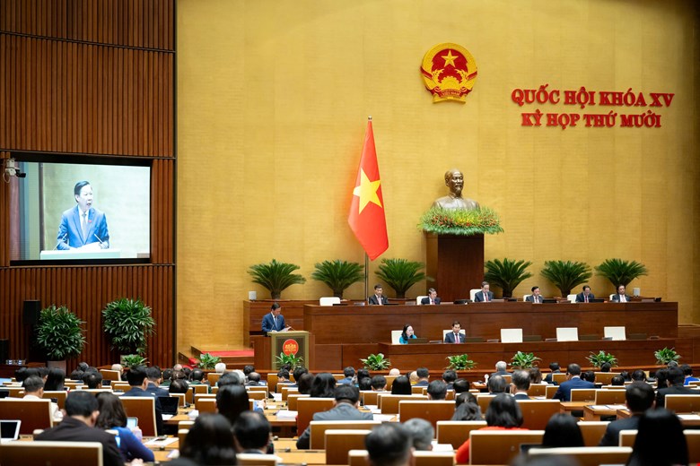 The National Assembly will discuss the draft Press Law (amended). Photo: Quochoi.vn