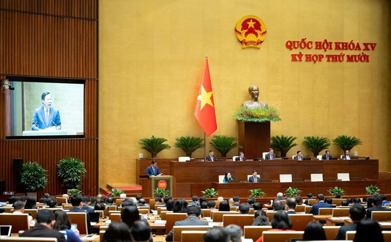 The National Assembly will discuss the draft Press Law (amended). Photo: Quochoi.vn