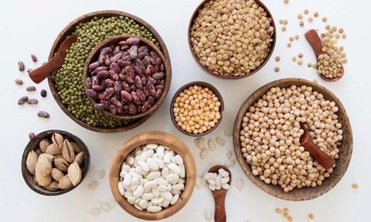 Bữa sáng với đậu, nguồn protein thực vật dồi dào. Ảnh: Thùy Dương