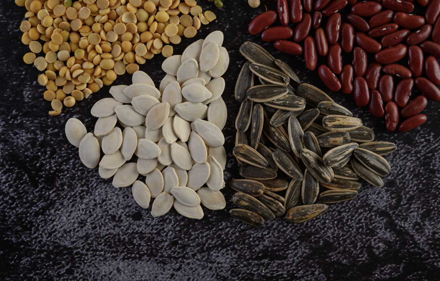 Pumpkin seeds score points for fiber and magnesium. Photo: Thuy Duong