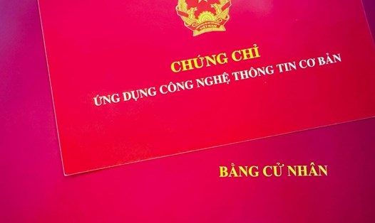 Dự thảo Thông tư Ban hành Quy chế văn bằng, chứng chỉ của hệ thống giáo dục quốc dân quy định hồ sơ đề nghị cấp bản sao văn bằng, chứng chỉ từ sổ gốc. Ảnh: Phương Anh