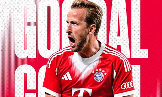 Harry Kane thể hiện phong độ ghi bàn ấn tượng trong màu áo Bayern Munich. Ảnh: Bayern Munich