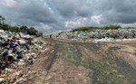 Open-air landfill in Phan Thiet causes serious environmental pollution