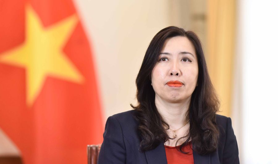 Deputy Minister of Foreign Affairs Le Thi Thu Hang. Photo: Ministry of Foreign Affairs