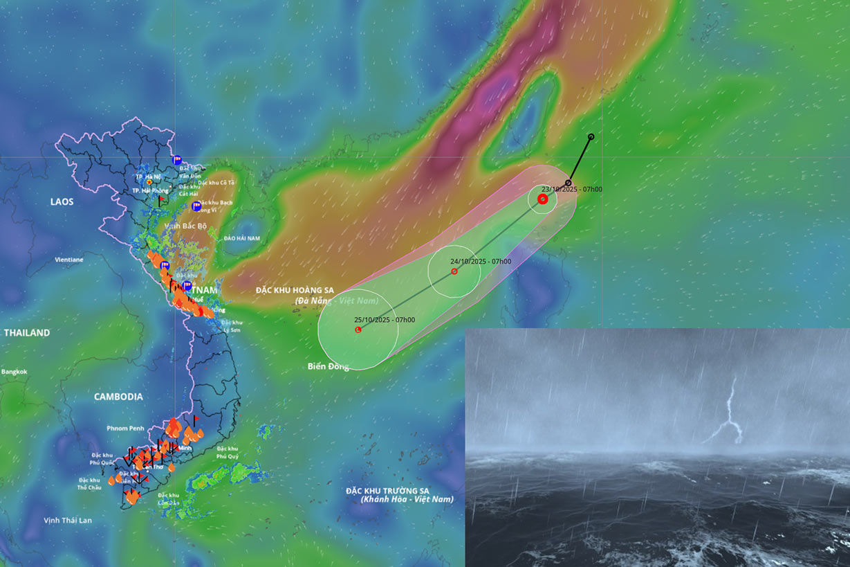 New tropical depression to hit the East Sea right after storm No. 12