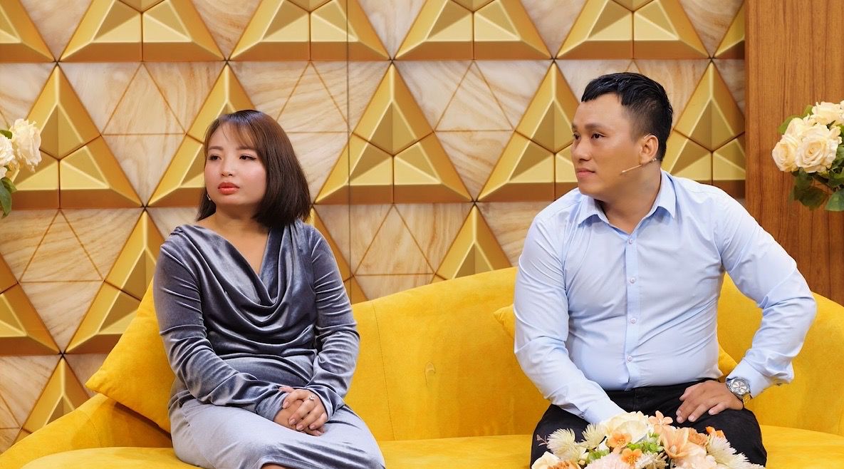 番組「夫婦合意」でのカップル。写真：ジェット提供.