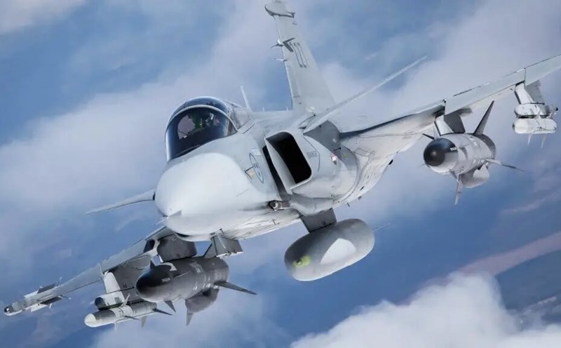 Sweden is capable of supplying up to 150 Gripen fighters to Ukraine in the future. Photo: Saab