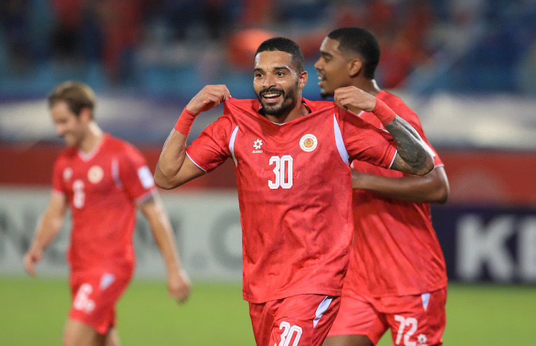 Hanoi Police meet Macarthur at the AFC Champions League Two. Photo: CAHN