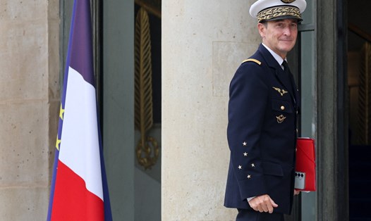 Tướng Fabien Mandon, tân Tổng Tham mưu trưởng Pháp, cảnh báo về cú sốc từ Nga trong 3-4 năm tới. Ảnh: AFP