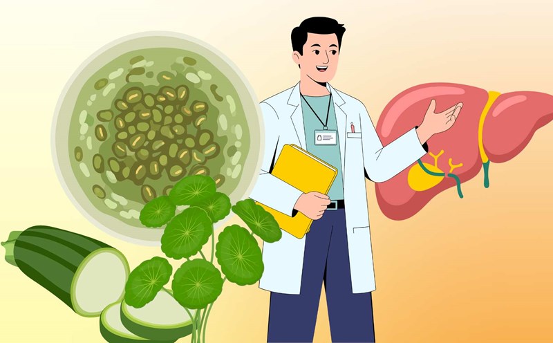 How to cook rustic soup helps detoxify the liver quickly. Graphic photo: Hoang Loc