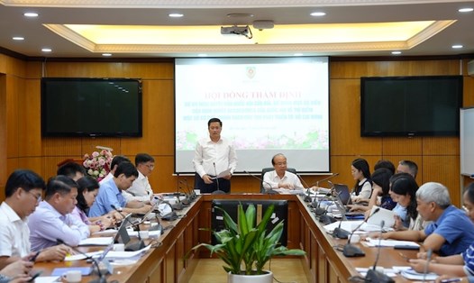 Hội đồng thẩm định dự án Nghị quyết của Quốc hội về một số cơ chế, chính sách đặc thù phát triển TP Hồ Chí Minh. Ảnh: Bộ Tư pháp