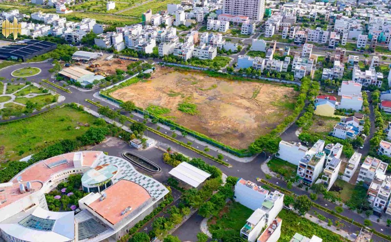 Image of the land area where the CT-02 social housing project in Khanh Hoa will be expected to be implemented with a total capital of VND 1,600 billion. Photo: Huu Long