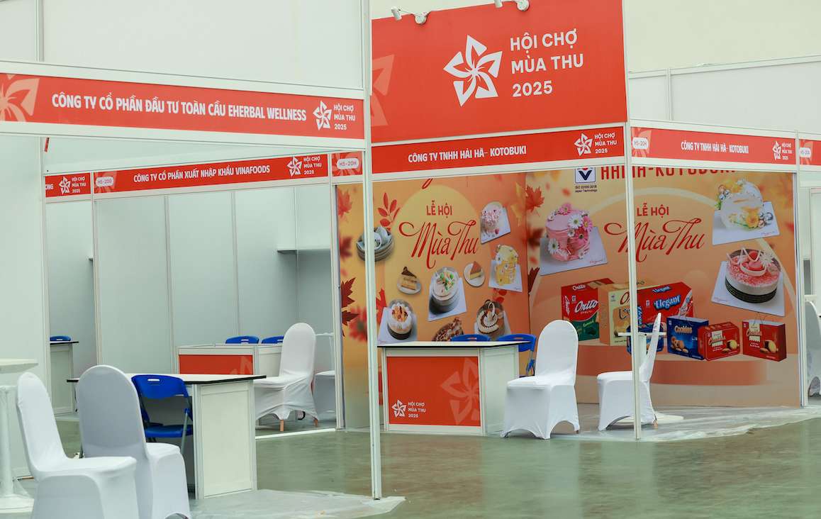 Hoi cho Mua Thu 2025 voi quy mo hon 130.000m2, 3.000 gian hang. Anh: Hai Nguyen