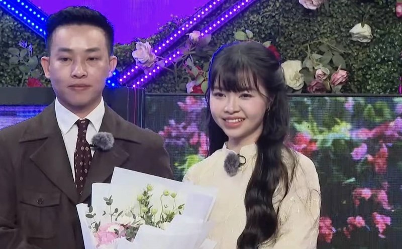 The couple on the show "You want to date". Photo: Producer.