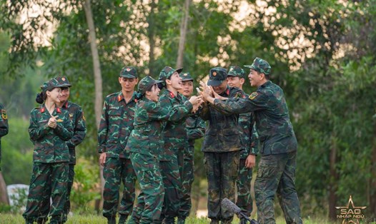 Các thử thách được nghệ sĩ vượt qua ở chương trình Sao nhập ngũ. Ảnh: Nhà sản xuất.