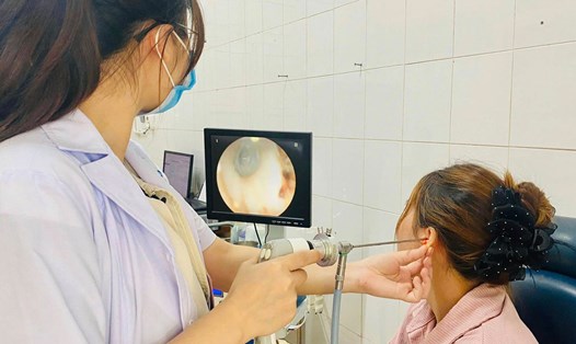 Hoạt động khám, chăm sóc sức khỏe nhân dân tại Trung tâm Y tế Tiên Yên. Ảnh: Trung tâm Y tế Tiên Yên