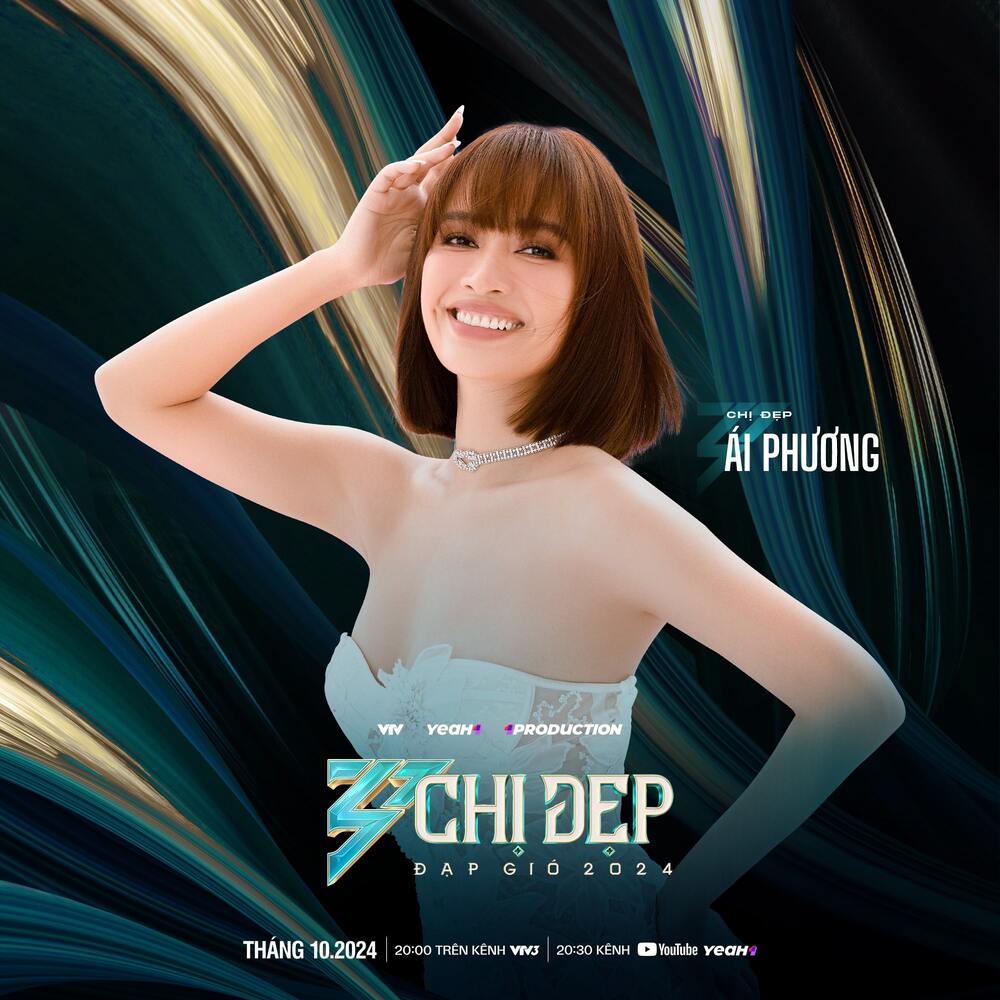 Ai Phuong thi “Chi dep dap gio re song” 2024. Anh: Nha san xuat