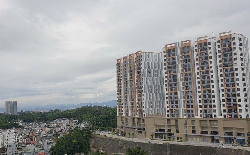 The first social housing area in Quang Ninh at Bank Hill, in Ha Lam and Ha Long wards, Quang Ninh province. Photo: Nguyen Hung
