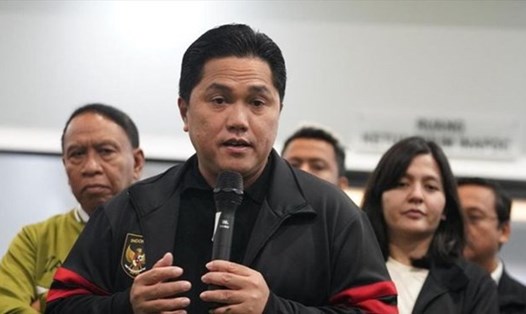 Chủ tịch Ủy ban Olympic Indonesia Erick Thohir cho biết quyết định từ chối đoàn Israel nhằm đảm bảo an ninh và trật tự công cộng. Ảnh: PSSI