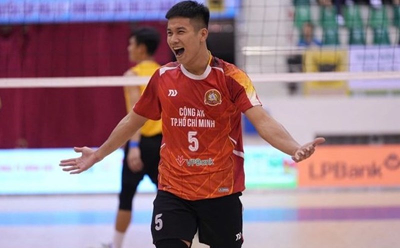 Nguyen Van Quoc Duy continues to be named in the Vietnam Men's Volleyball Team for the 33rd SEA Games. Photo: VFV