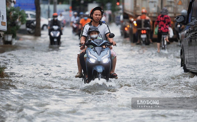 The Southern region will have thunderstorms causing flooding. Photo: Viet Anh