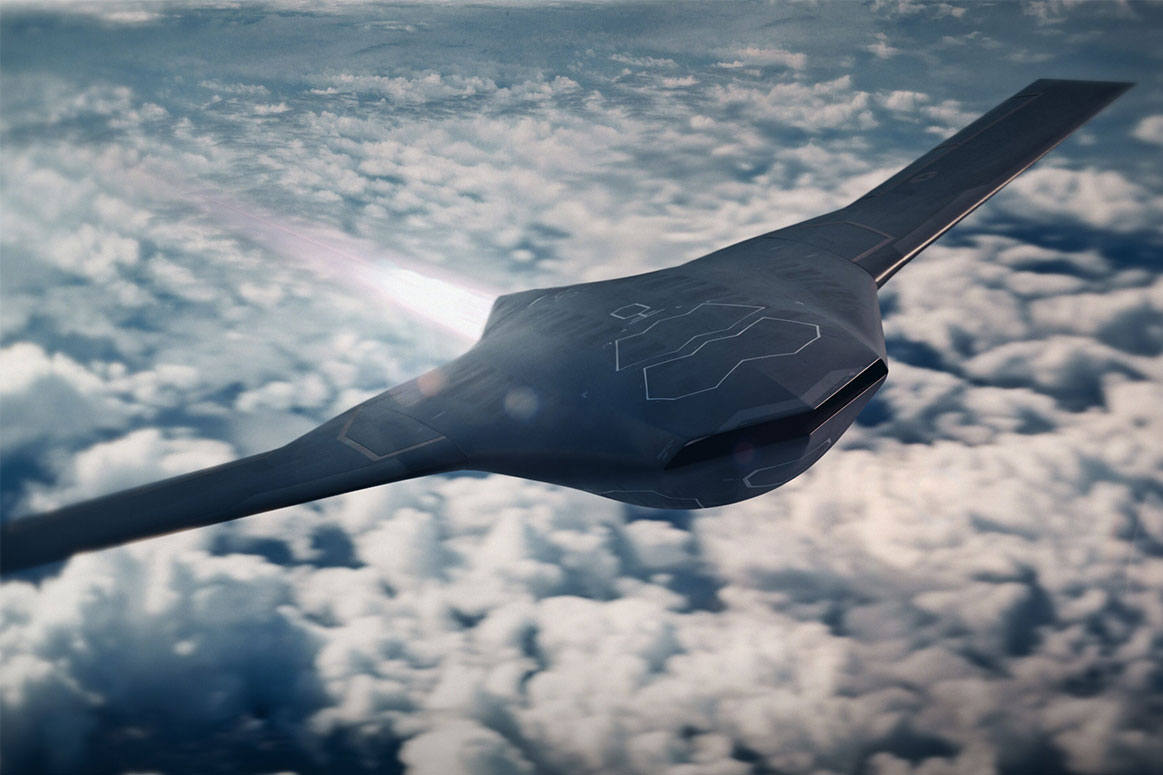 Dong co UAV X-BAT duoc phat trien dua tren nen tang cua may bay chien dau F-16. Anh: Shield AI