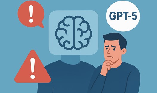 AI không miễn nhiễm trước rác mạng, nghiên cứu cho thấy ChatGPT và các mô hình ngôn ngữ lớn có thể suy giảm nhận thức vì dữ liệu kém chất lượng. Đồ họa: Hạo Thiên