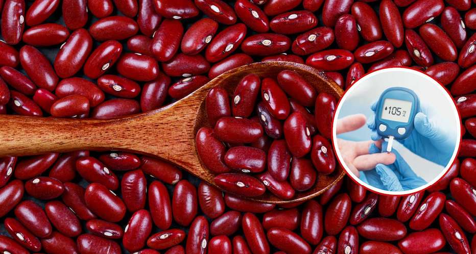 Revealing kidney beans helps control blood sugar. Graphics: Viet Hoang