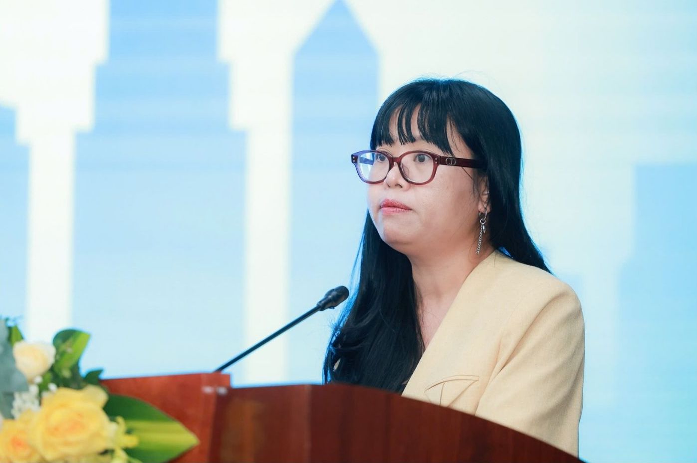 Financial expert Nguyen Minh Thu. Photo: Hai Nguyen