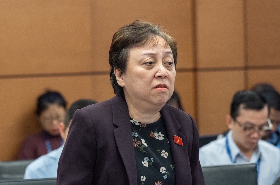 Dai bieu Quoc hoi Pham Khanh Phong Lan. Anh: Quang Vinh