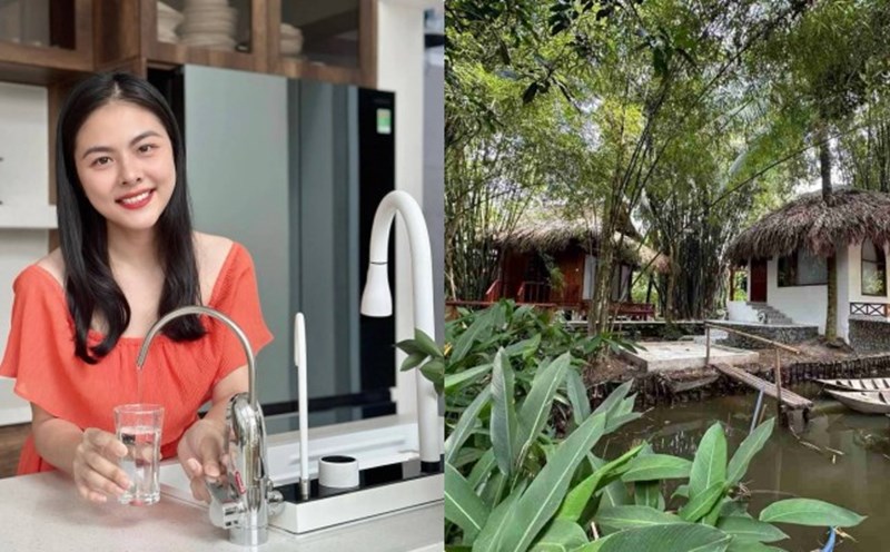 Van Trang's family owns a large eco-tourism area. Photo: Provided by the artist.