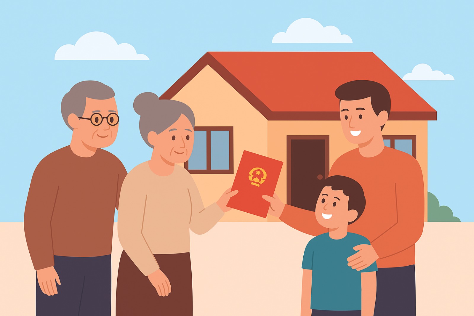 Deadline for registering to transfer the red book when parents give land to children