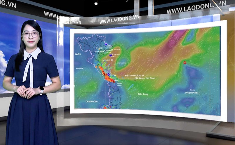 Weather forecast for tonight and tomorrow, October 24