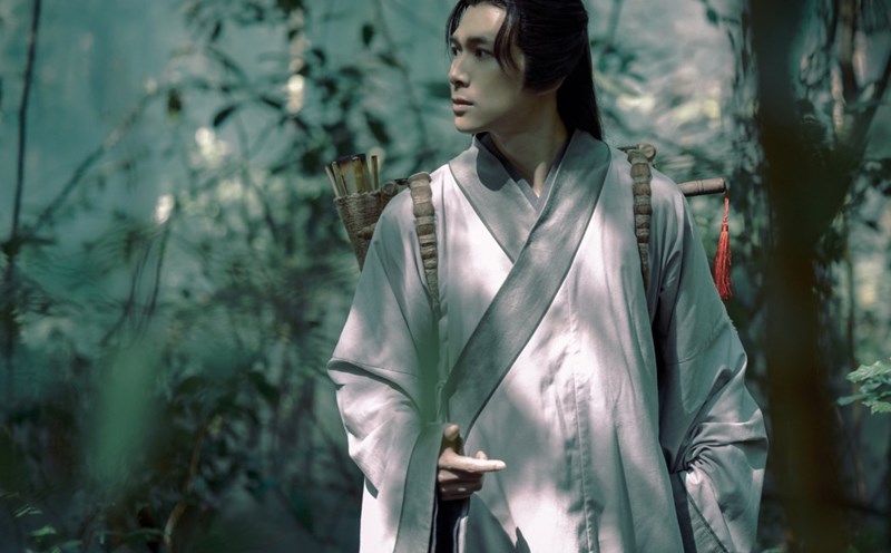 Anh Tu Atus plays in the movie "The Devil's Prince". Photo: Film crew.