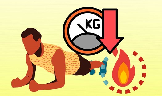 Giảm cân cấp tốc với 3 bài tập đơn giản tại nhà. Ảnh đồ họa: Hoàng Lộc