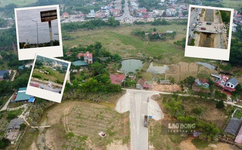 Finding a plan to open route 2 of a local traffic project. Photo: Dang Vu.